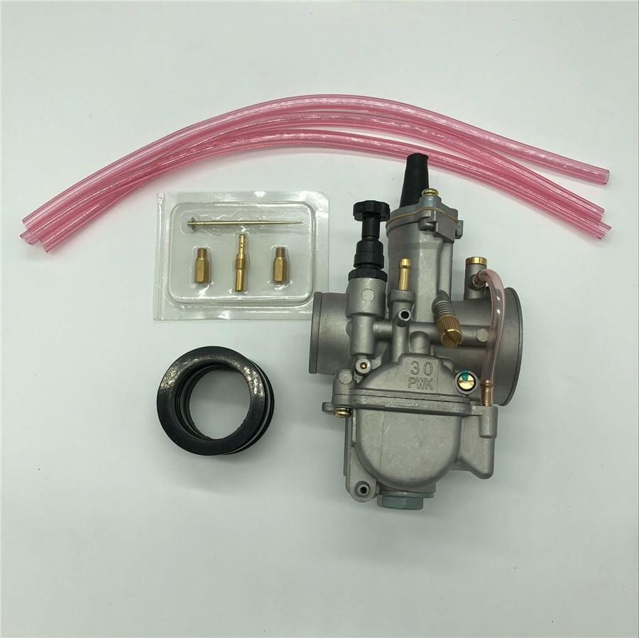 Motorcycle Scooter 30mm Carburetor Aluminum With Power Jet