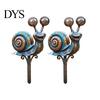 Decorative Garden Stake 2D Sunflowers Stake, Retro Flat Metal Plant Decoration, Carnivorous Outdoor Flower Yard Art for Lawn Bed Planter Creative