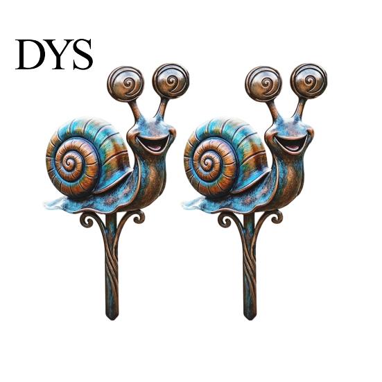Decorative Garden Stake 2D Sunflowers Stake, Retro Flat Metal Plant Decoration, Carnivorous Outdoor Flower Yard Art for Lawn Bed Planter Creative