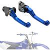 Motorrad Bremskupplungshebel Schwenkhebel Set Verstellbar CNC für YZ125 YZ250 15-23 YZ250F 09-23 YZ125X 17-23 YZ250X 16-23 YZ450F YZ426F 09-23