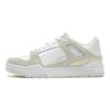 Unisex White Gray Slipstream Premium Low Top Sneakers 390116-01