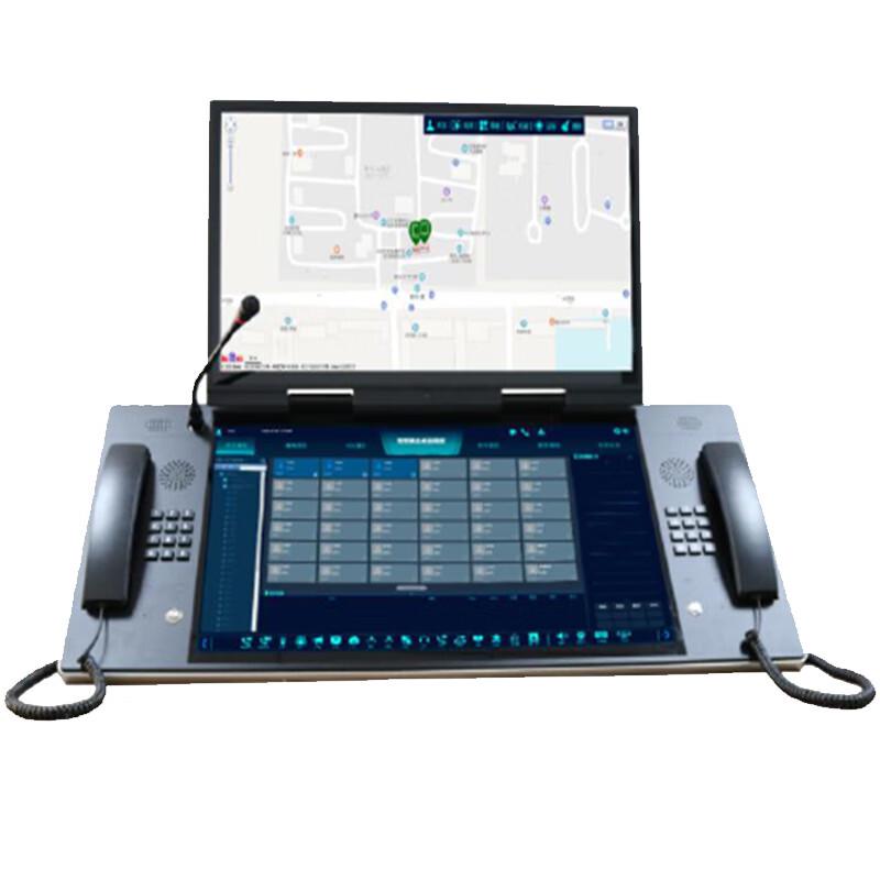 Runpu 23.8-inch Dual-Screen Touch Dispatch Console (CN version)
