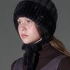 WHITE SANDS Wool Blend Two-Tone Knit Bonnet Hat Serdi (4 Colors)