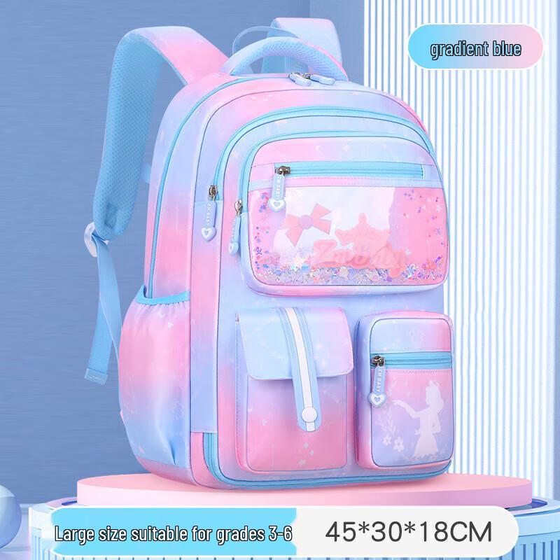 Sesame Baby Gradient Cartoon Kids Backpack