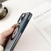 Luxury Carbon fiber magnetic case for iPhone 15 Pro Max 14 Plus 13 12 Pro All-inclusive fall protection Cover