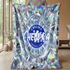 Chelsea FC Theme Blanket Soft Flannel Blanket Plush Throw Blanket Cozy Sofa Bed Blanket for Home Decor
