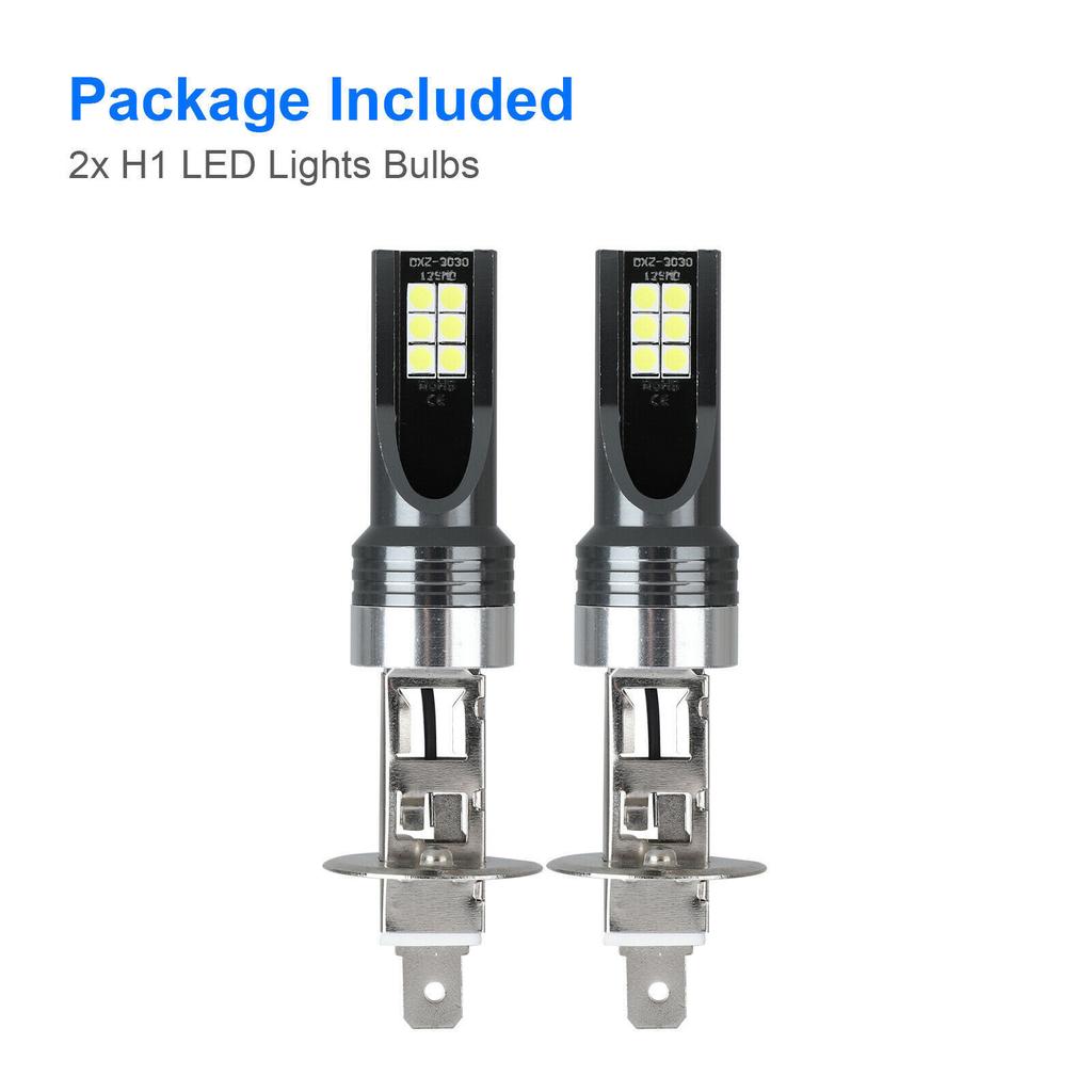 LED Fog Light Bulbs Hight Brightness 6500K Cool White Fog Light LED High Low Beam Bulbs Lamp Auto Headlight Aluminum