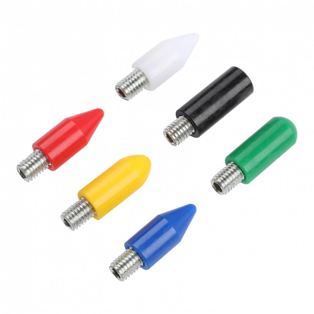 M8 Threaded Dent Repair Pen Tips 6 Piece Nylon Set for Automotive Body Repair