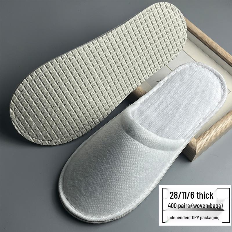 Thickened Non-Slip Disposable Slippers for Hotels and B&Bs