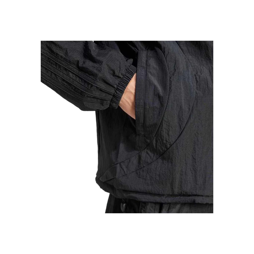 adidas Originals Adicolor Anni 2000 Monocolore Caldo Confortevole Antivento Antipolvere Giacca Uomo Giacca Nera JC6221