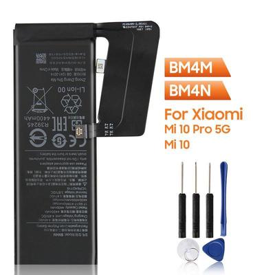 Replacement Phone Battery BM4M For Xiaomi Mi 10 Pro 5G Xiaomi 10Pro 4500mAh Phone Battery BM4N For Xiaomi Mi 10 5G Mi 10s 4780mAh