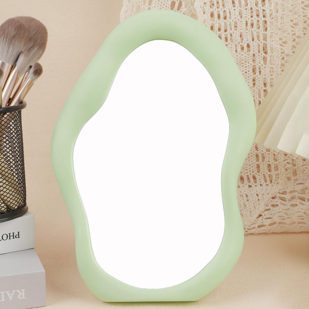 Makeup Mirror Room Decoration Desk Accessorie Mirror Decoration Bedroom Decorative Mirrors Tabletop Mirror Home Aesthetic Decor