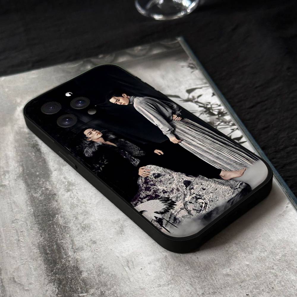 The Untamed Wang Yibo XiaoZhan Phone Case For IPhone 17,16,15,14,13,12,11 Plus,Pro,Max,XR,XS,X,7,8 Plus,Mini Black Silicone Soft
