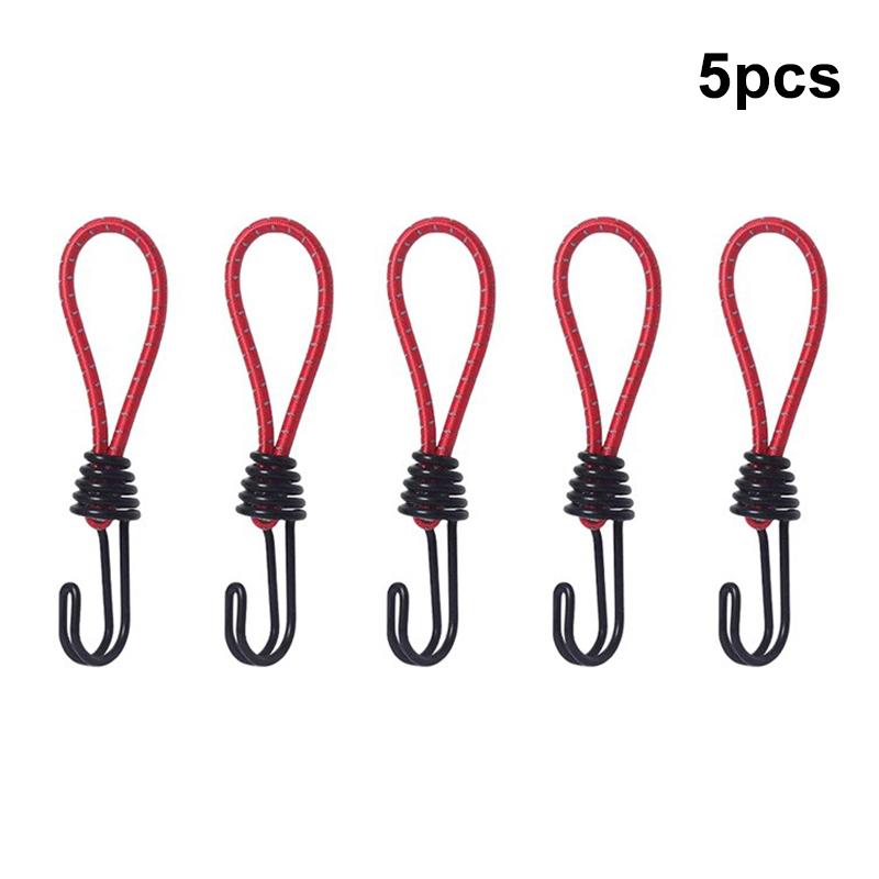 

5 шт. Гачки Шнурок Еластична Мотузка Пряжки Міцні Вантажопідйомні Широко Використовуються Мотузка для Намету Відкритий Навіс Кліпси для Намету Товари для Кемпінгу A4