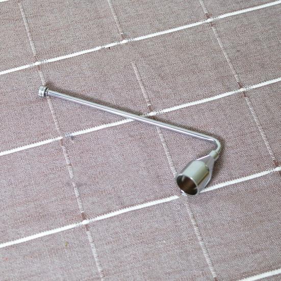 Kerzenlöscher aus Metall mit langem Griff Edelstahl Teelicht Kerzendocht Flammenlöscher Kerzenlöscher Werkzeuge Kerzenzubehör
