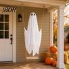 Wetterbeständige Deko Halloween Hängende Schaukel Geist Dekoration, Leuchtende Große Gruselige Außen Dekorationen auf A für Außen Garten Hof Veranda