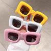 Trendy Cute Square Sunglasses for Women - Fun Street Style Photo Prop & Birthday Decoration