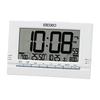 Seiko Relógio Despertador Relógio de Mesa Digital Rádio Onda Branco 112 x 173 x 54mm SQ323W