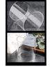 Creative Transparent Windproof Candle Cover, High-Temperature & Heat Resistant, Large Diameter Double-Through High Borosilicate Glass Tube