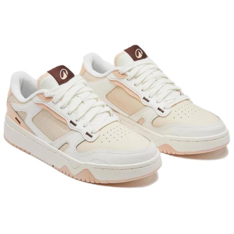 DECATHLON CJ80 Lightweight and comfortable thin sole Non-slip wear-resistant breathable low-top board shoes Women's off-white