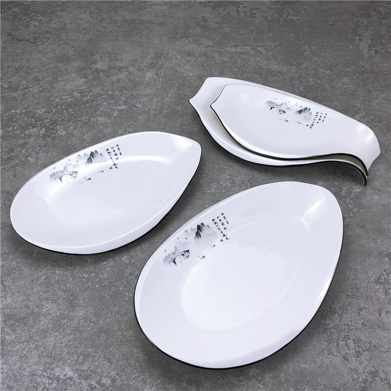 Pure White Ceramic Dinner Plate