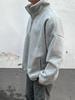 Men's Trendy American Stand-Up Collar Half-Zip Sweatshirt: Heavyweight, Loose-Fit, Casual, Versatile Jacket for Spring & Autumn