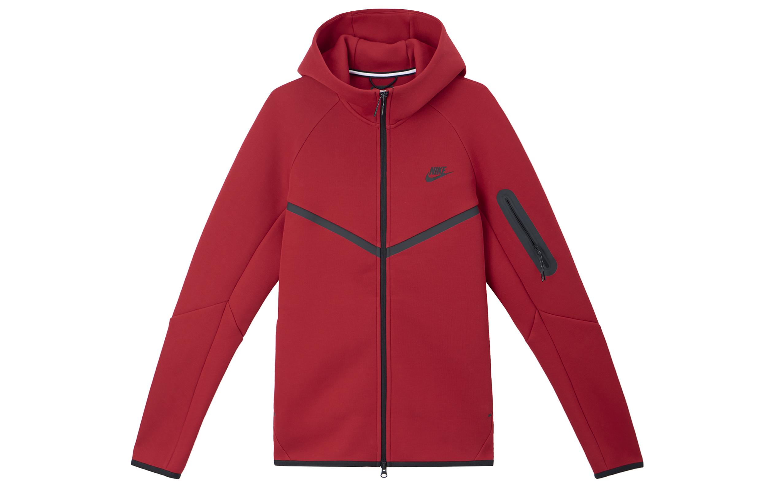 Nike WINDRUNNER Sweatshirt Men s Red Black HV0950-687 L