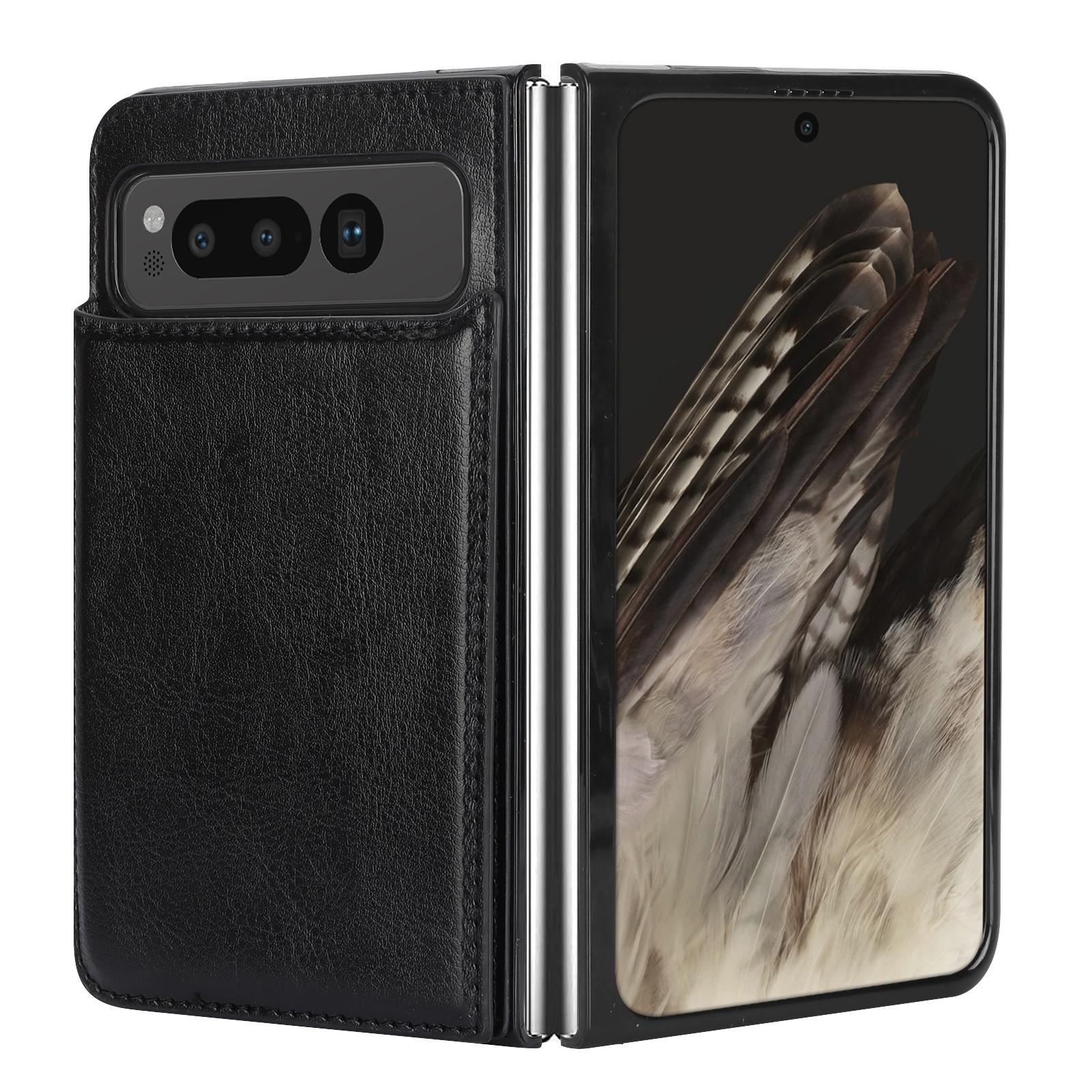 Phone Case Pixel Fold PU Leather RFID Blocking Wallet Case with Card Slots Stand Flip Phone Cover for Google Pixel Fold 5G Opp Bag&For Galaxy Z Fold 3