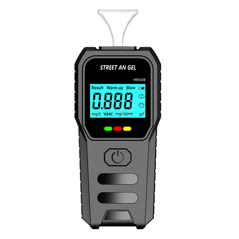 NEW Digital Breath Alcohol Tester High Sensitivity Breathalyzer With LCD Display Drunk Driving Analyzer Professional Analyzer