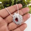 Pink Rubellite Gemstone Jewelry, 925 Solid Sterling Silver Jewelry, Handmade Beautiful Rubellite Silver Pendant For Gift