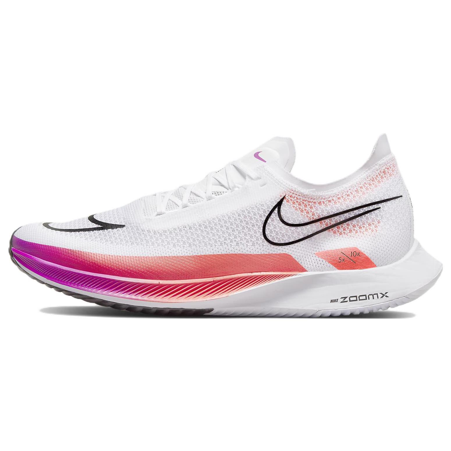 

новые Nike ZoomX StreakFly Белый Ярко-малиновый Гиперфиолетовый 40