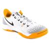 Nike Venomenon 4 Slip Resistant Abrasion Resistant Balance Low top Basketball Shoes Men's White Black Yellow 630916-107