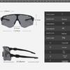 Qiaoxiuyiao Day/Night Photochromic Sports Sunglasses