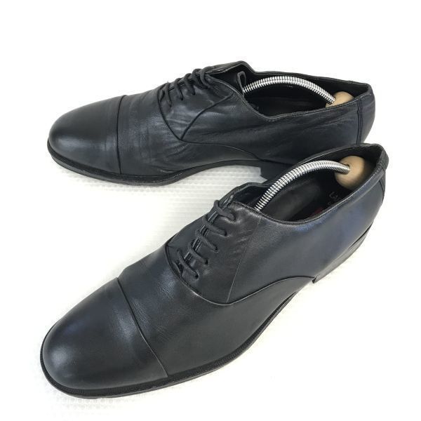 

Lloyd Leather Straight Tip Dress Shoes Black Size 43 9 27.5cm Made in Germany