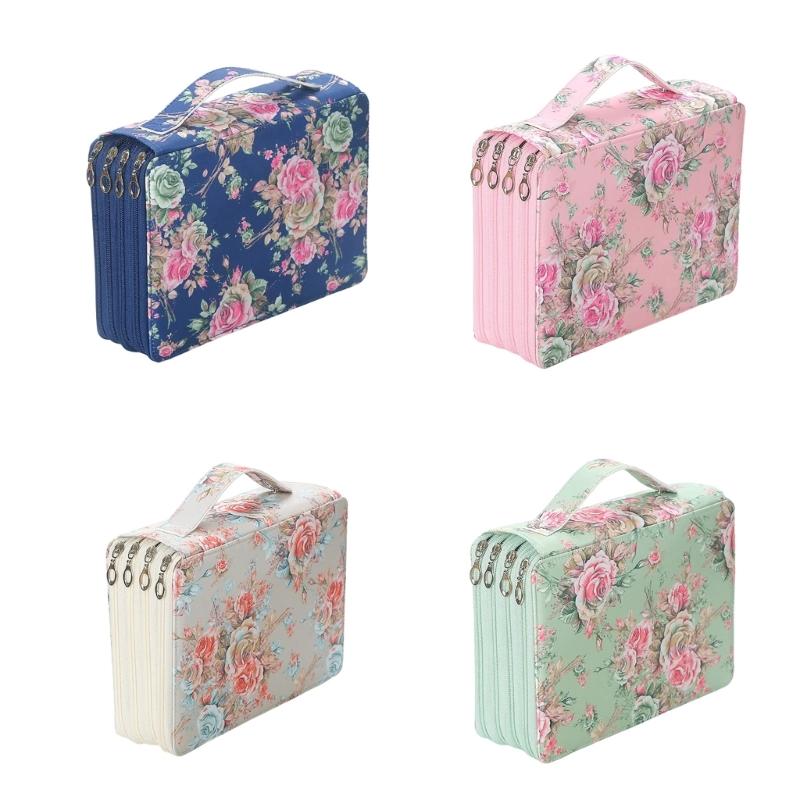 High Capacity Pencil Bag 200 Slots Zippers Closure Pencil Case for Artist Student, Large Capacity Pencil Holders Pouches