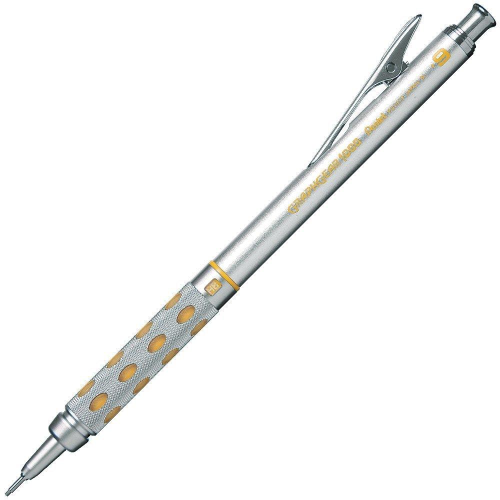 Pentel GraphGear 1000 Mechanical Pencil PG1019 of 0.9mm (Set of 3) чёрный