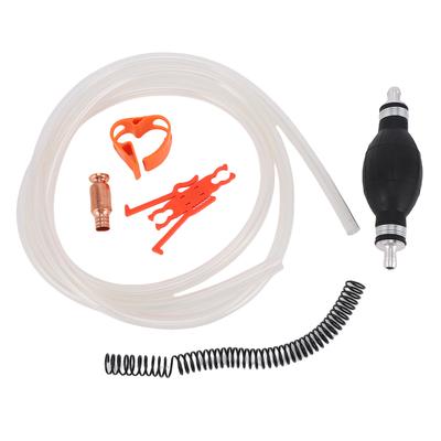 Gasoline Siphon Hose Pump Portable Manual Hand Fuel Transfer Pump with 8.2ft Hose for Gasoline Oil Water Fluid Liquid