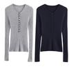European and American Style, New Women's Clothing, Foreign Style, Fashionable, Casual Style, Wool Long-sleeved Knitted Sweater