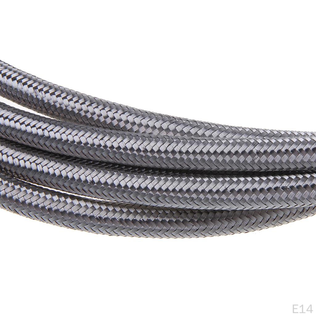 Automotive Braided Fuel Line Hose Replacement AN4,,AN8, High Pressure