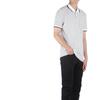 Zippor Men S STriped Polo Golf ShorT Sleeve T ShirT