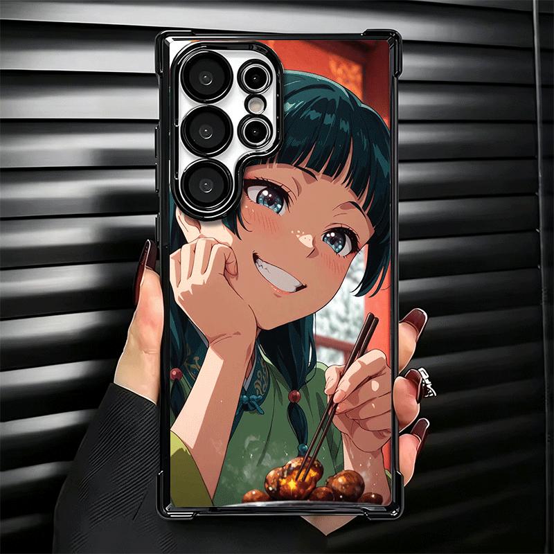 A-Apothecary D-Diaries Anime Plating Phone Case For Samsung Galaxy S24 S25 FE S26 Edge S23 Ultra S22 S21 Plus S20 Anti-Fall Aira