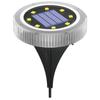 Waterproof Solar Ground Lights for Outdoor Garden, Lawn, and Steps - Decorative Landscape Lighting