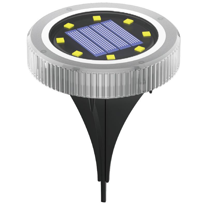 Waterproof Solar Ground Lights for Outdoor Garden, Lawn, and Steps - Decorative Landscape Lighting