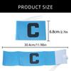 Outdoor Sports Captain Arm Bands Unisex Elastic Soccer Captain Armband Adjustable Elastic Sport Captain Bracelet
