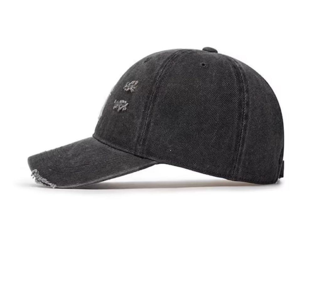 [USED] SALE!! MLB Korea Korea Limited * Damaged Cap * Dark Gray *