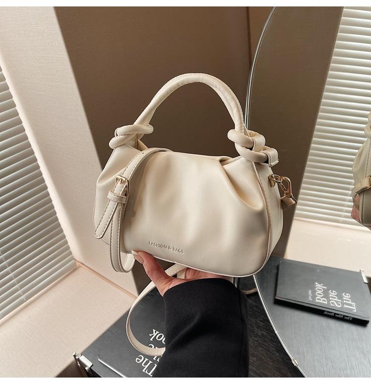 Bag Premium Versatile Bucket Bag Autumn and Winter 2025 New Niche Folded Crossbody Handbag Women