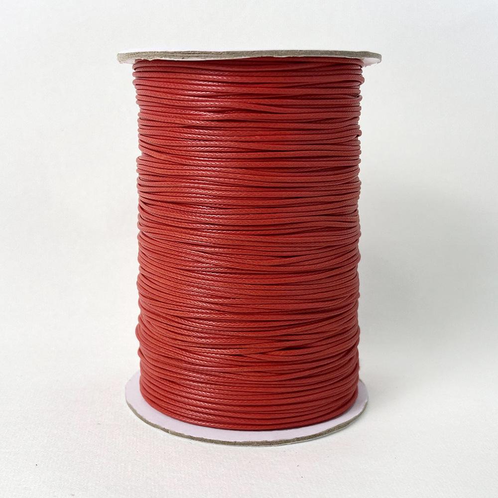 1mm Korean Waxed Rope: Jewelry & Pendant Necklace/Braided Bracelet with PU Leather