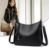 Neue Luxus Designer Handtasche Einfarbige PU-Leder Damen Umhängetasche Lässige Crossbody-Taschen für Damen Neue Reißverschluss Umhängetasche