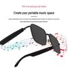 AI Bluetooth Translator Glasses: Next-Gen Sports Sunglasses with Smart Music Playback and Call Functionality.