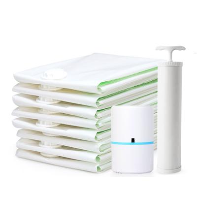 1 Pcs Compression Bag Electric Pump Travel Vacuum Bag Pump Mini Vacuum Sealer Storage Bag HMM
